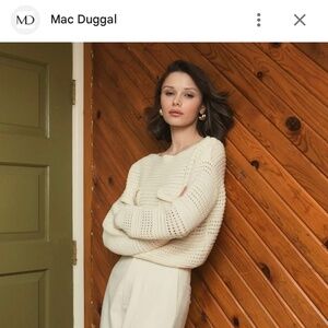 Mac Duggar Knit Sweater
